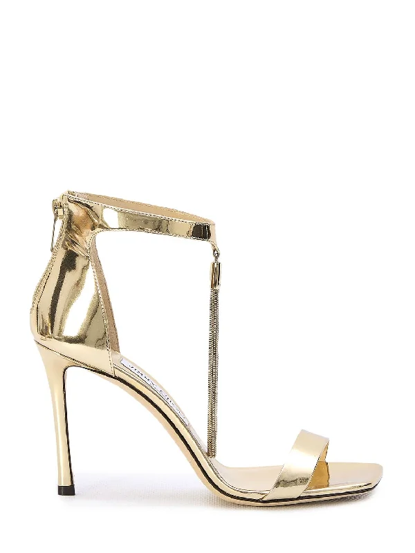 JIMMY CHOO Vinca 95 Stiletto Sandals