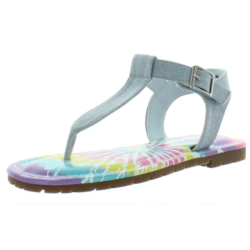 Nina Girls Heddy Summer Flat Thong Sandals