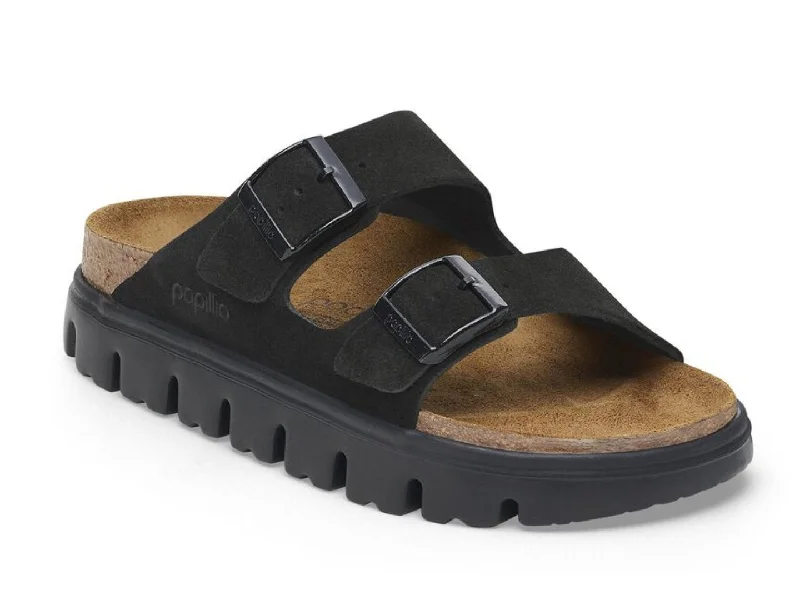 Birkenstock: Arizona Chunky in Black/Black