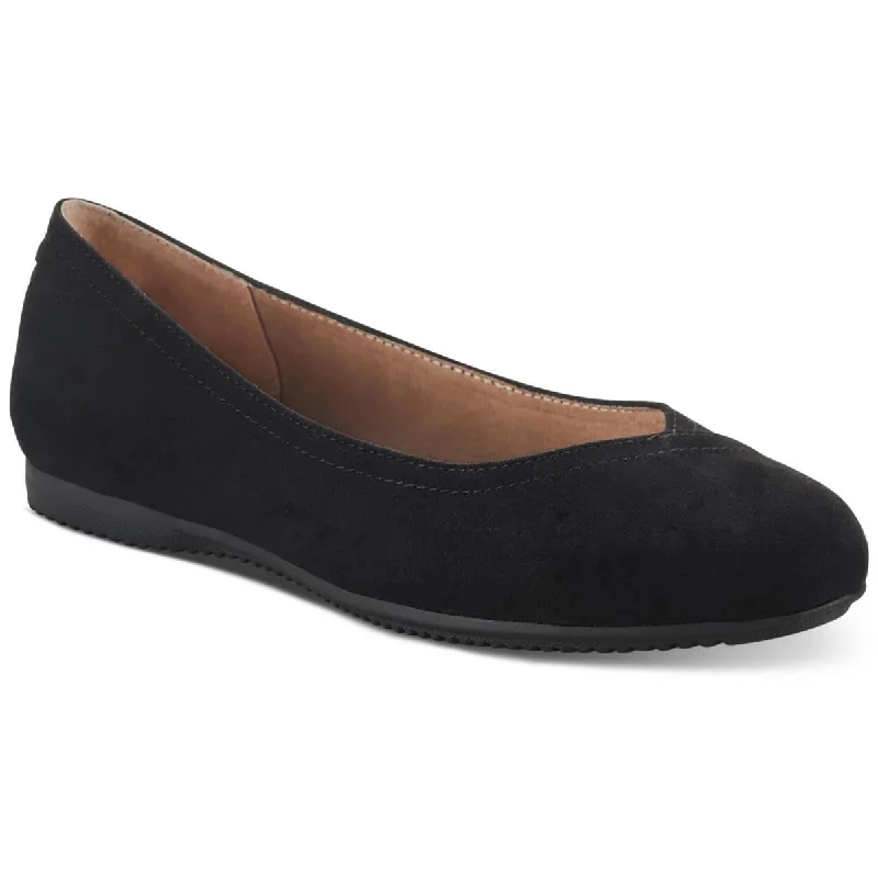 Style & Co. Womens Lydiaa Cushioned Footbed Ballet Flats