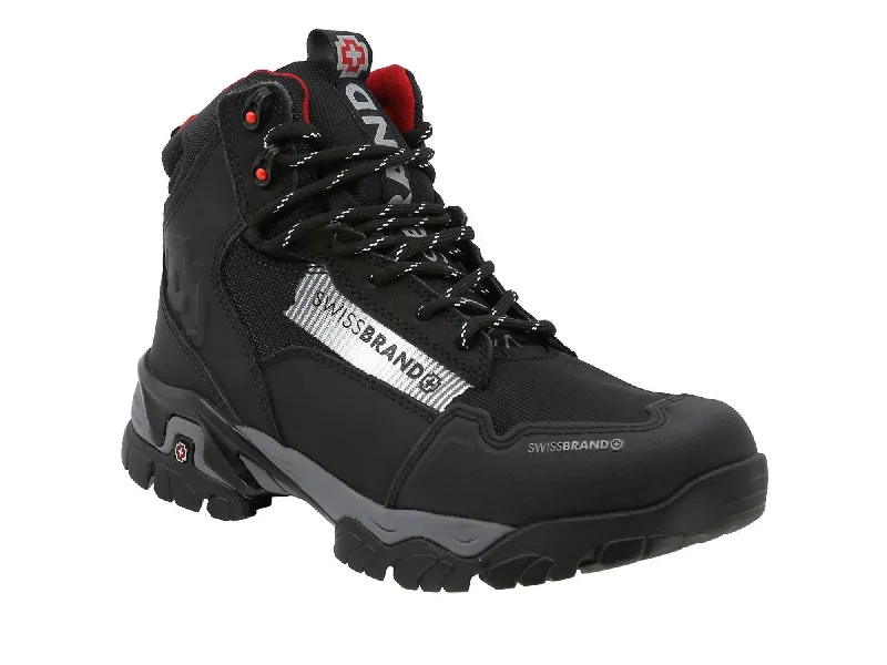 Lightweight Hiking Boots In Black