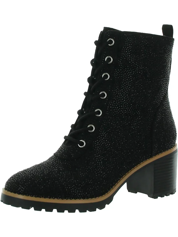 Womens Dressy Zipper Combat & Lace-up Boots